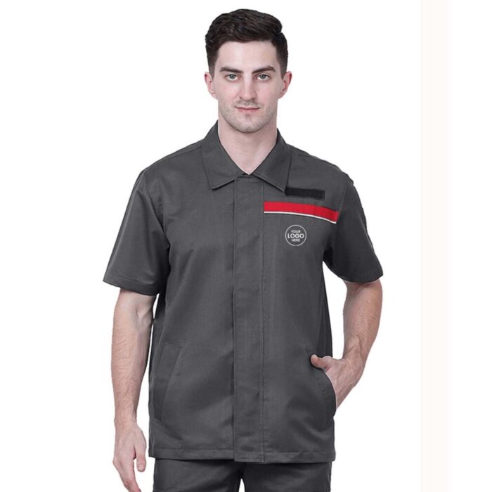 Dark Grey Workwear Shirt