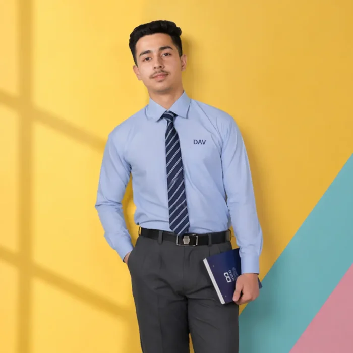 DAV Boys Winter School Uniform Shirt (Class 6th–12th)
