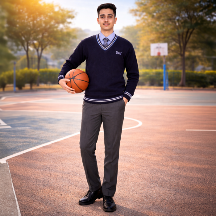 DAV Boys Winter School Uniform Trouser (Class 6th–12th)