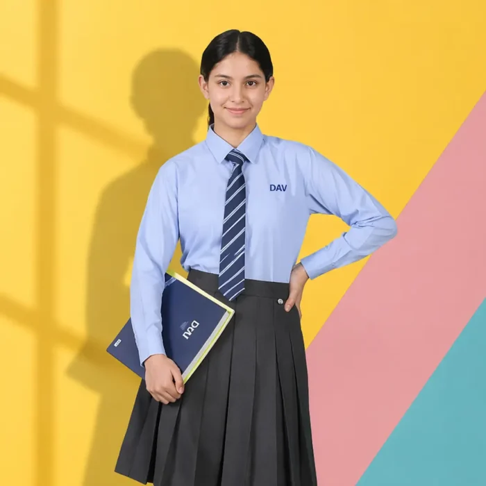 DAV Girls Winter School Uniform Shirt (Class 6th–12th)